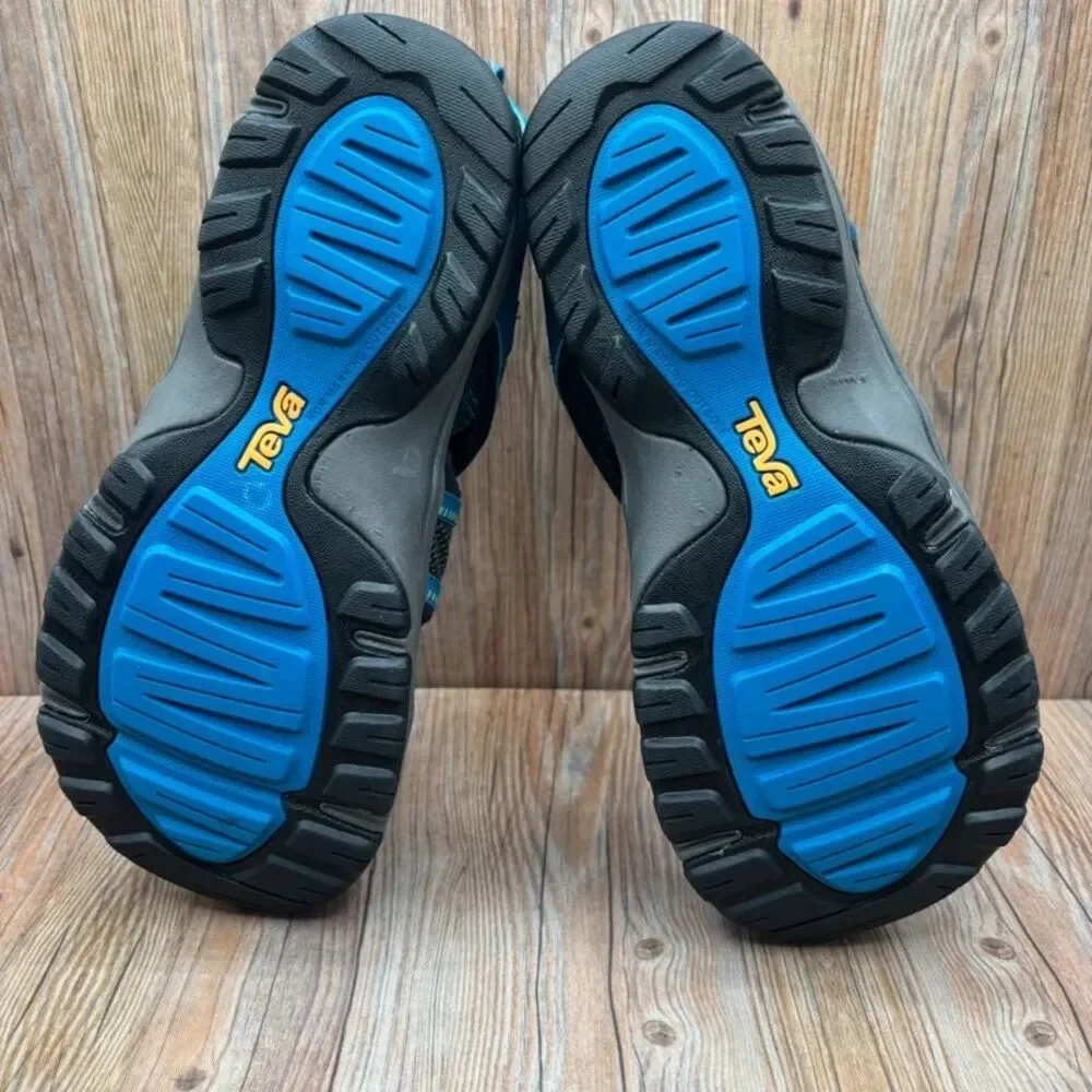 Teva Kids Unisex Manatee Water Hiking Sport Sandal Blue Graphite Size 4
